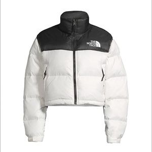 the north face Nuptse Cropped Down Puffer Jacket